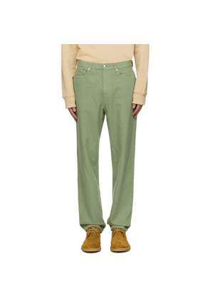 A.P.C. Green Martin Jeans