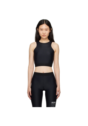 Versace Jeans Couture Black Cropped Tank Top