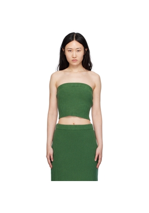 by Malene Birger Green Giovania Tank Top