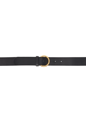 The Row Black Half Moon Belt