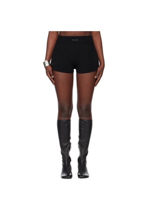 Fear of God ESSENTIALS Black Holiday Rib Boy Shorts