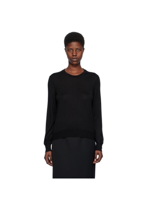 The Row Black Islington Sweater