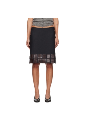 Paloma Wool Gray Casu Miniskirt