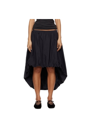 Paloma Wool Black Fanquir Midi Skirt