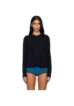 Paloma Wool Navy Favi Cardigan