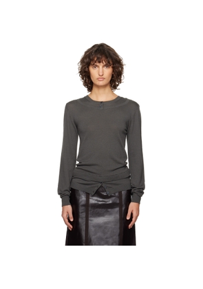 Paloma Wool Gray Giacos Sweater
