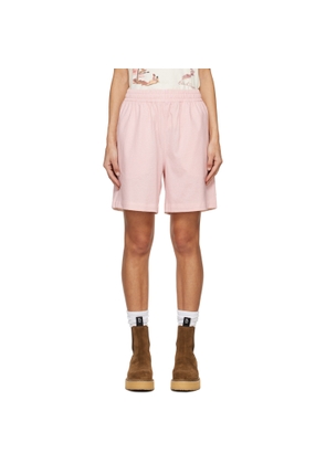 Burberry Pink Drawstring Shorts