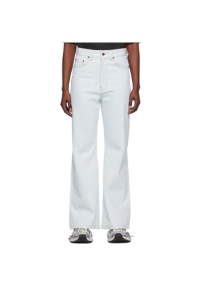 We11done Blue Straight Jeans