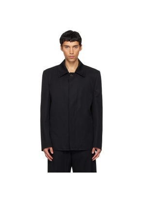 MM6 Maison Margiela Black Sports Jacket