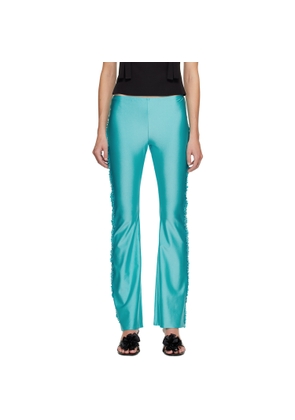 Sandy Liang Blue Abbey Lounge Pants