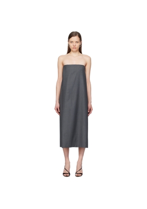 Gauge81 Gray Sidi Midi Dress