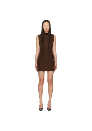 Gauge81 Brown Flora Minidress
