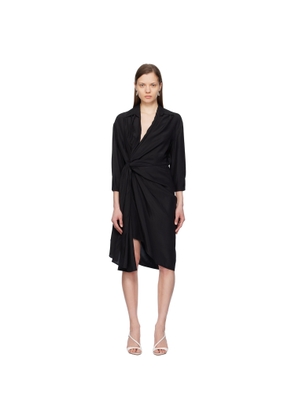 Gauge81 Black Miya Minidress