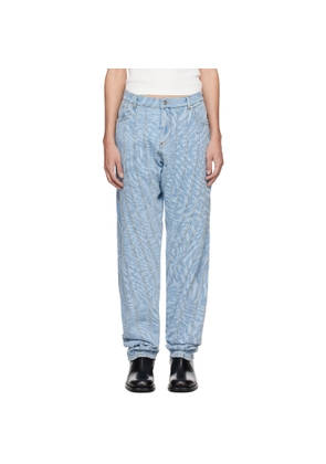 Mugler Blue Star Jeans