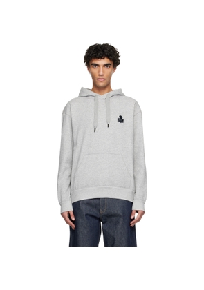 Isabel Marant Gray Matte Hoodie