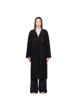 The Row Black Malika Coat