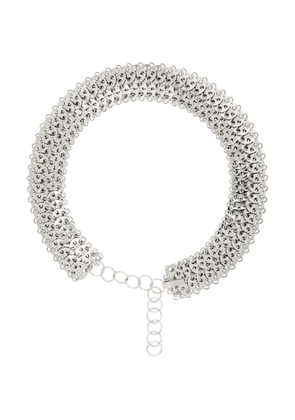 Rabanne Silver Jewel Belt
