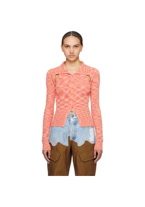 Andersson Bell Orange Rozy Cardigan
