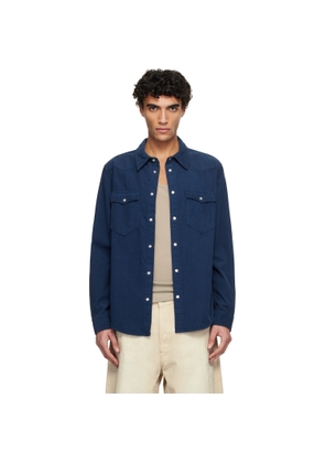 Isabel Marant Navy Vasco Shirt