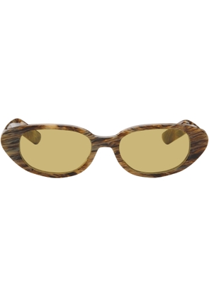 RETROSUPERFUTURE Brown Vega Sunglasses