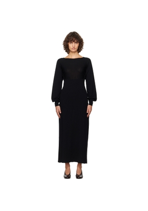 Paloma Wool Black Fa Midi Dress