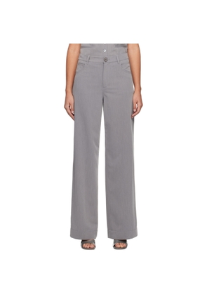 Staud Gray Grayson Trousers