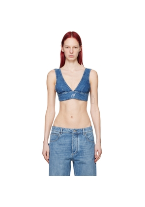 Axel Arigato Navy Jules Denim Tank Top