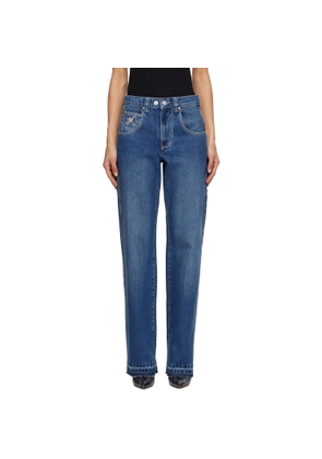 Isabel Marant Blue Jeyda Jeans