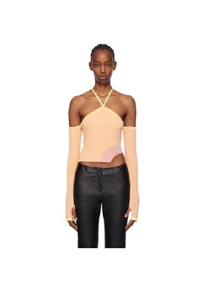 GCDS Pink Comma Top