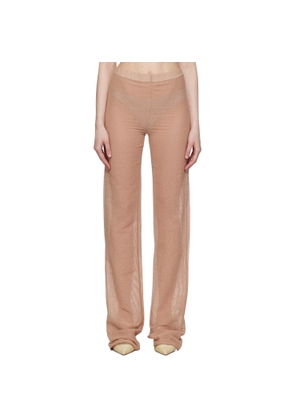 Ludovic de Saint Sernin Beige Mermaid Trousers