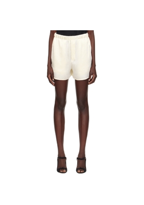 Ludovic de Saint Sernin Off-White Elasticized Waistband Shorts