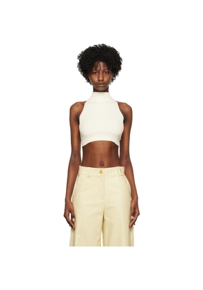 AERON Off-White Zero401 Tank Top