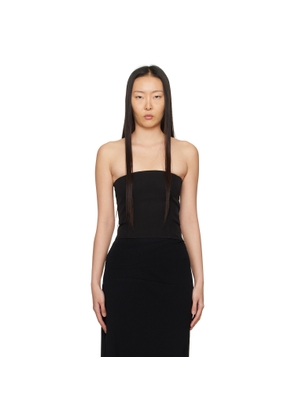 Gauge81 Black Tona Tube Top