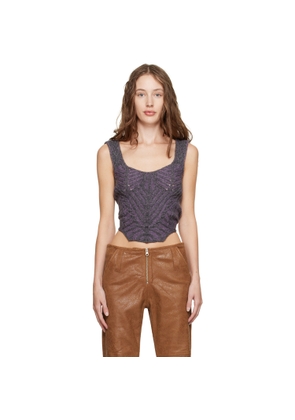 KNWLS SSENSE Exclusive Brown Juku Leather Trousers