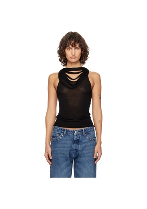 Paloma Wool Black Oliveti Tank Top