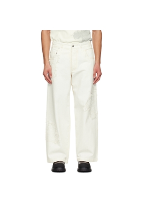 Song for the Mute Off-White TKL Edition Faded Jeans