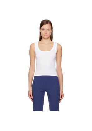 FLORE FLORE White Hillie Tank Top