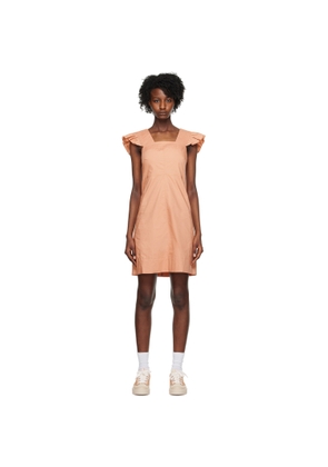 See by Chloé Pink Pinafore Minidress
