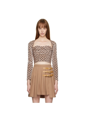 Rokh Pink Corset Blouse