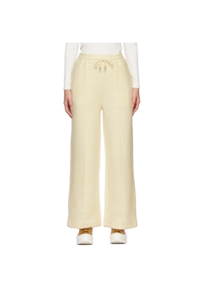 Feng Chen Wang Off-White Drawstring Lounge Pants