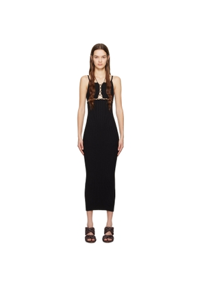 WYNN HAMLYN Black Sunny Maxi Dress