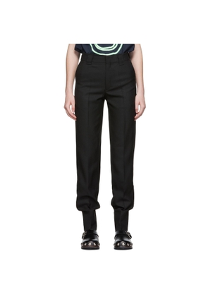 GANNI Black Summer Suiting Trousers