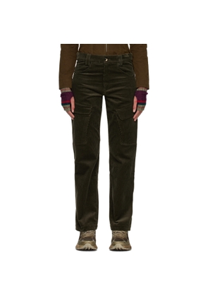 paria /FARZANEH Green Forest Trousers