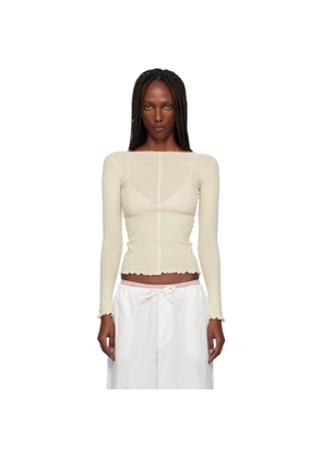 Baserange Off-White Pama Long Sleeve Tee