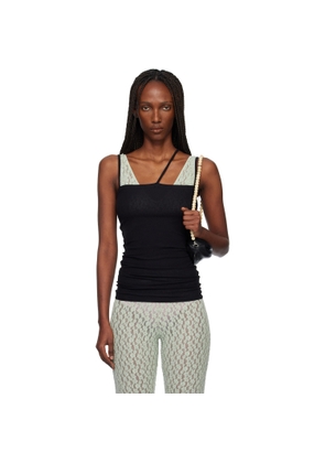Baserange Black Nida Tank Camisole