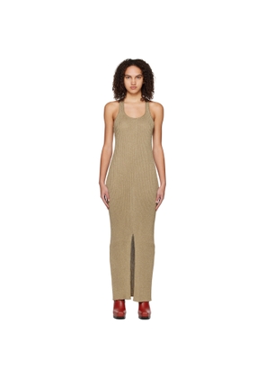 Stella McCartney Gold Sparkle Maxi Dress
