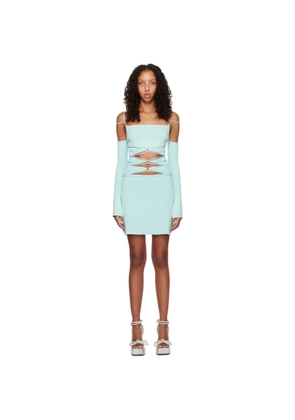 MACH & MACH Blue Kimberly Minidress