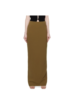 Paris Georgia Khaki Magda Maxi Skirt