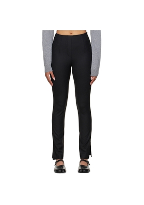 Rokh Black Long Trousers