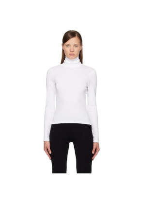FLORE FLORE White Dinah Turtleneck